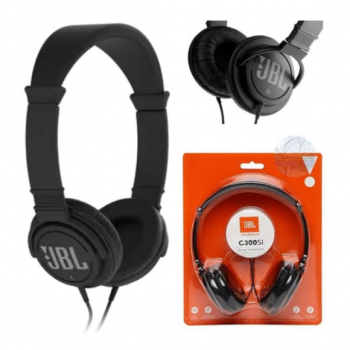 FONE DE OUVIDO HEADPHONE C300SI PRETO ORIGINAL JBL