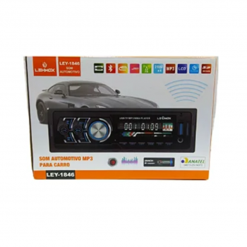 RADIO AUTOMOTIVO BLUETOOTH LEY-1846 LEHMOX