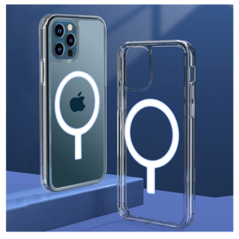 CAPA MAGSAFE TRANSPARENTE