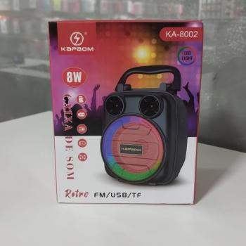 CAIXA DE SOM BLUETOOTH 8W KA-8002 KAPBOM
