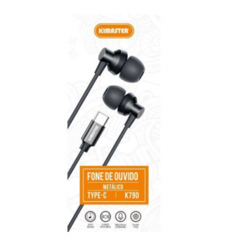 FONE DE OUVIDO TIPO C ESPORTIVO K790 KIMASTER