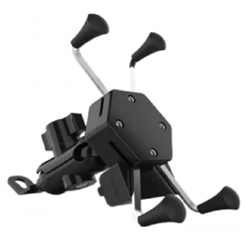 SUPORTE COM CARREGADOR MOTO M6S
