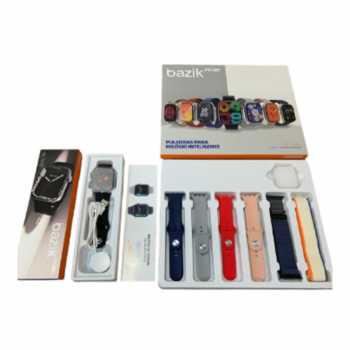 RELÓGIO SMARTWATCH W61 PRO MAX C/KIT PULSEIRAS