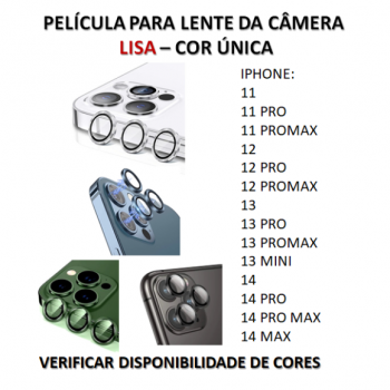 PELICULA LENTE CAMERA LISA - CD