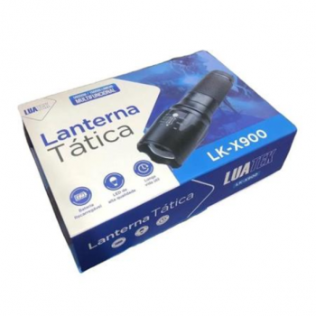 LANTERNA TATICA RECARREGÁVEL LK-X900 LUATEK