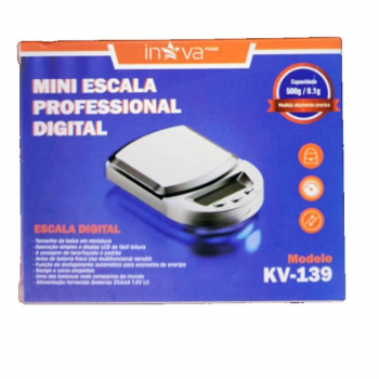 BALANCA MINI DE PRECISAO 500GR DIGITAL KV-139 INOVA