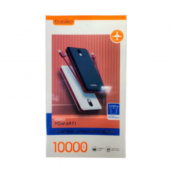 BATERIA PORTÁTIL 10.000 MAH POW-6971 BASIKE