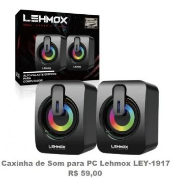 CAIXA DE SOM USB PC LEY-1917 LEHMOX