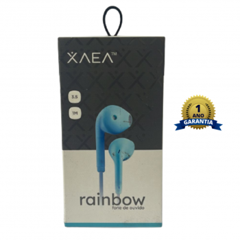 FONE DE OUVIDO P2 RAINBOW X-B01 XAEA
