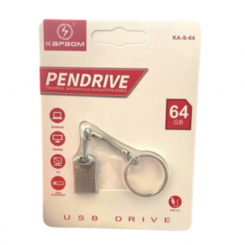 PENDRIVE 64GB CHAVEIRO KA-S-64 KAPBOM
