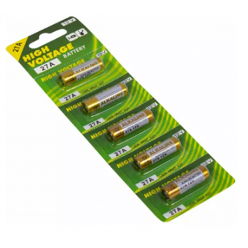 BATERIA | PILHA 27A 12V CARTELA 5 PEÇAS