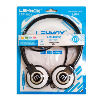 FONE HEADSET P2 C/ MICROFONE LEF-1029 LEHMOX