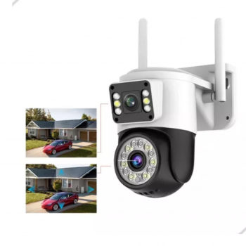 CAMERA IP WI-FI 2 ANTENAS 2 CAMERAS NOTURNA COLLOR SC-B35 IT-BLUE