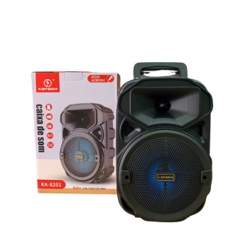 CAIXA DE SOM BLUETOOTH KA-8201 KAPBOM