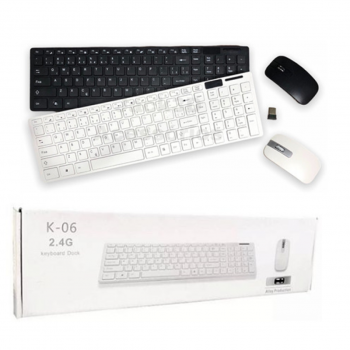 TECLADO E MOUSE SEM FIO (KIT) LEY-171 LEHMOX