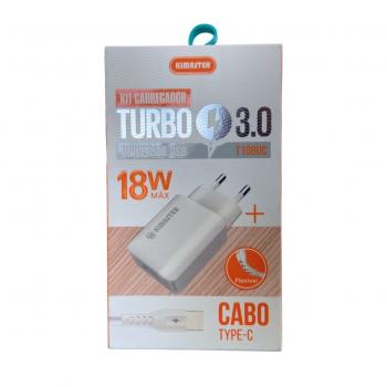 CARREGADOR TURBO TIPO C T108UC KIMASTER