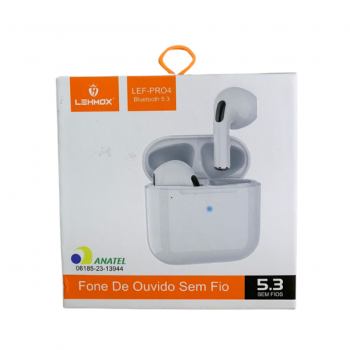 FONE BLUETOOTH TWS LEF- PRO4  LEHMOX