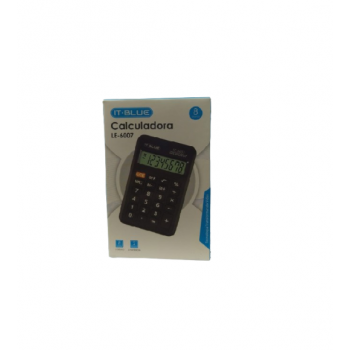 CALCULADORA LE-6007 ITBLUE