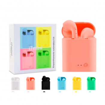 FONE DE OUVIDO BLUETOOTH I7 MINI COLORIDO KAPBOM - KA-K969
