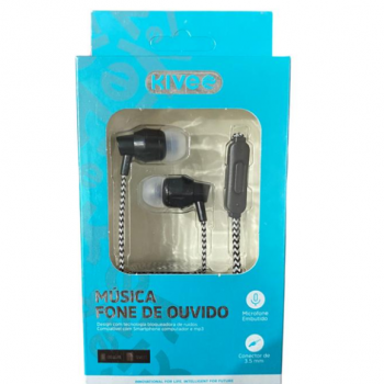 FONE DE OUVIDO P2 KV-097 KIVEE