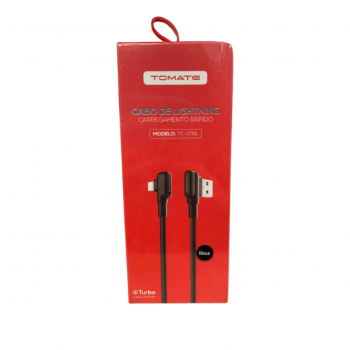 CABO USB 1.2 MT IPHONE TC-208L TOMATE