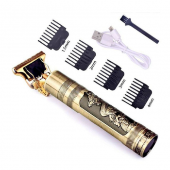 MAQUINA DE CORTE DE CABELO E BARBA DRAGÃO VINTAGE T9 TRIMMER PROFISSIONAL