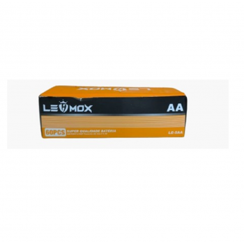 PILHA AA CAIXA COM 60 LE-5AA LEHMOX