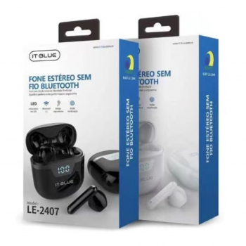 FONE ESTÉREO BLUETOOTH LE-2407 IT“ BLUE