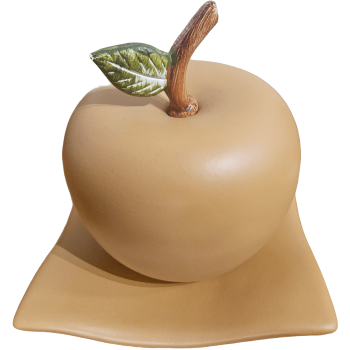 Fruta Maçã de Cerâmica