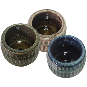 Cachepot de Cerâmica Mini com Furo