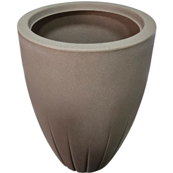 Vaso Cone Frisado Polietileno Nº1 Calcário