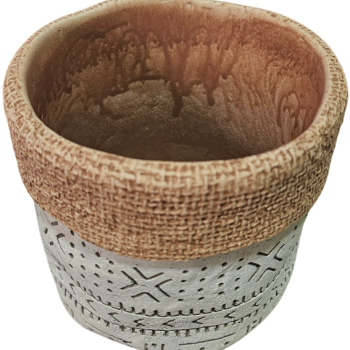 Vaso de Cerâmica Rústico P