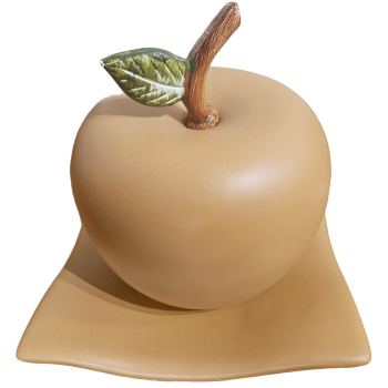 Fruta Maçã de Cerâmica