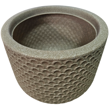 Vaso Beta Polietileno Mini Calcário