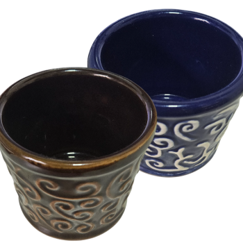 Cachepot de Cerâmica Grego