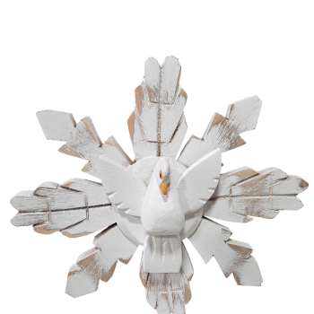 Divino em Madeira Branco P