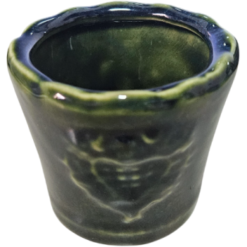 Cachepot de Cerâmica Mini Coração Rendado