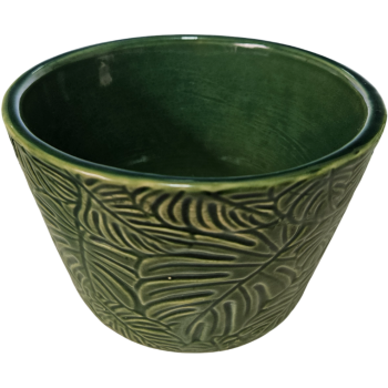 Cachepot de Cerâmica Tropical