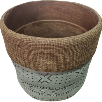 Vaso de Cerâmica Rústico G