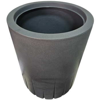 Vaso Cilindro Frisado Polietileno Nº1 Chumbo