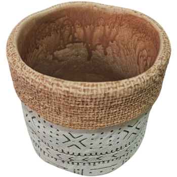 Vaso de Cerâmica Rústico P