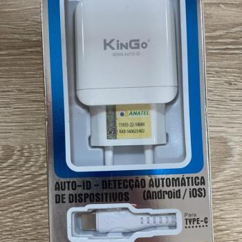 CARREGADOR KINGO TIPO-C U204