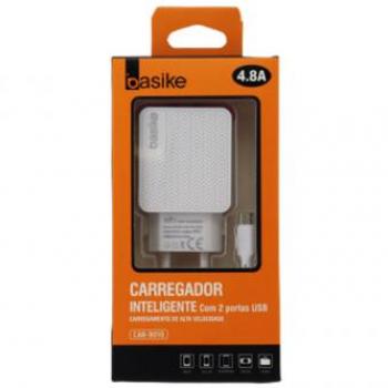 CARREGADOR BASIKE V8 CAR-9016