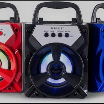 CAIXA DE SOM MINI STAR MS-301BT