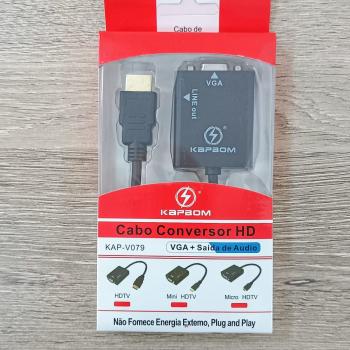 CABO CONVERSOR VGA/HDMI KAPBOM KAP-V079