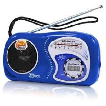 Rádio c/relógio digital ltomex A-2019