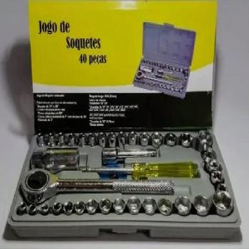 JOGO DE FERRAMENTAS 40 PEÇAS