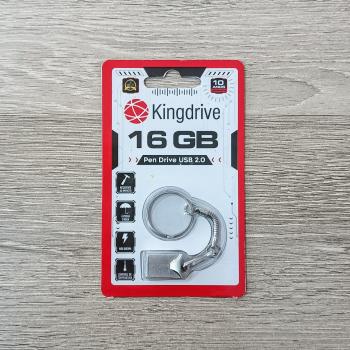 PENDRIVE CHAVEIRO KINGDRIVE 16GB