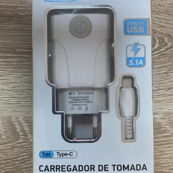 CARREGADOR KNUP TIPO-C KP-IC020