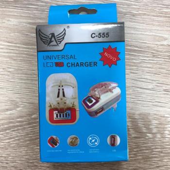 CARREGADOR UNIVERSAL LTOMEX C-555